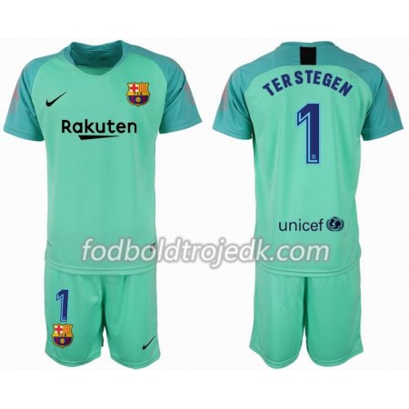 FC Barcelona Målmand TER STEGEN 1 Børn Hjemme 2018/19 - Fodboldtrøjer(S/S) FC Barcelona Målmand TER STEGEN 1 Børn Hjemme 2018/19 - Fodboldtrøjer(S/S)